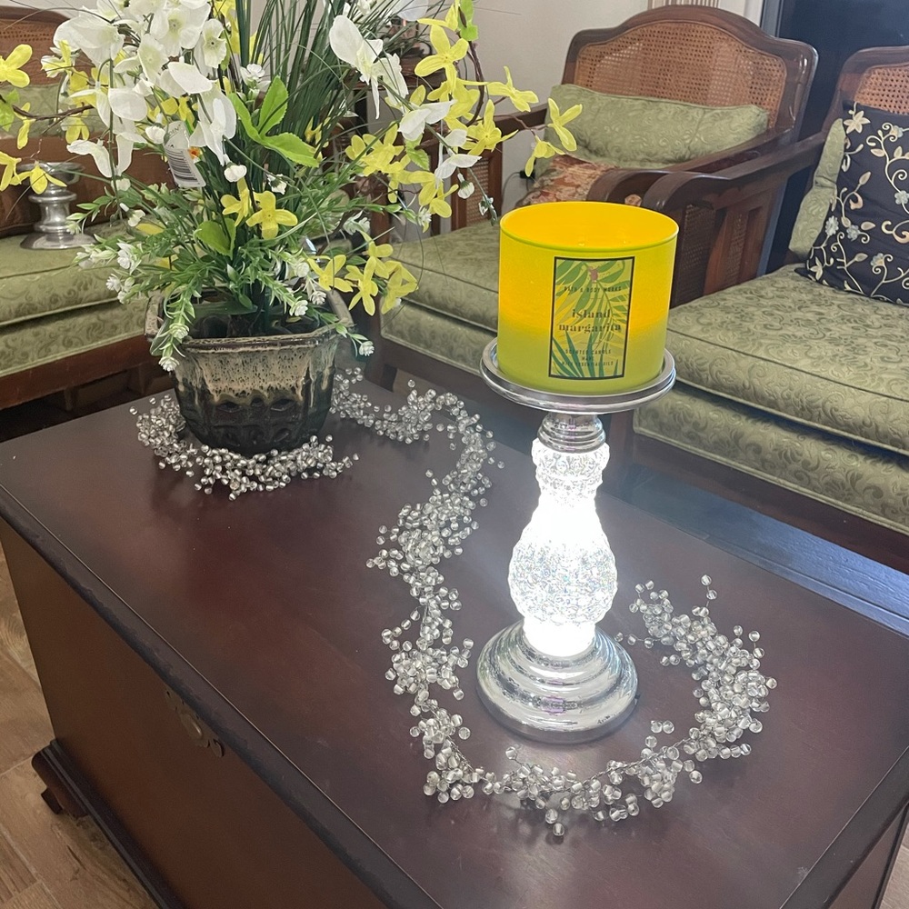 Bath and Body Works Gliter Candle Holder